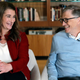 In this Feb. 1, 2019 file photo, Bill and Melinda Gates smile at each other during an interview in Kirkland, Wash.